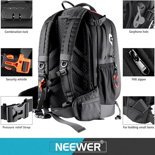 Neewer Waterproof Shockproof Camera Backpack for Drones