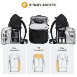 TARION Waterproof Camera Backpack with Laptop Compartment