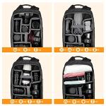 TARION Waterproof Camera Backpack with Laptop Compartment