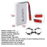 ZYGY 4-Pack 1200mAh Battery with 4-in-1 Charger