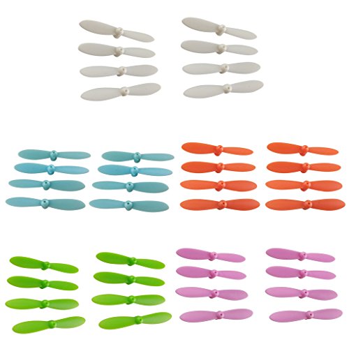 40pcs Multicolor Propeller Set for Mini Drones