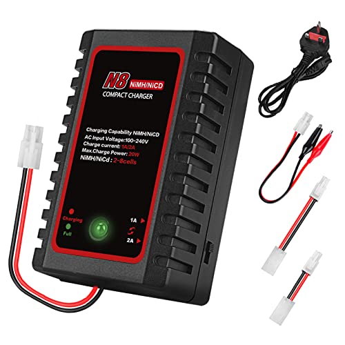 HTRC N8 Charger for 2-8s NiMH/NiCD Batteries