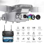 Mini Drone with Dual 4K Camera and Smart Modes