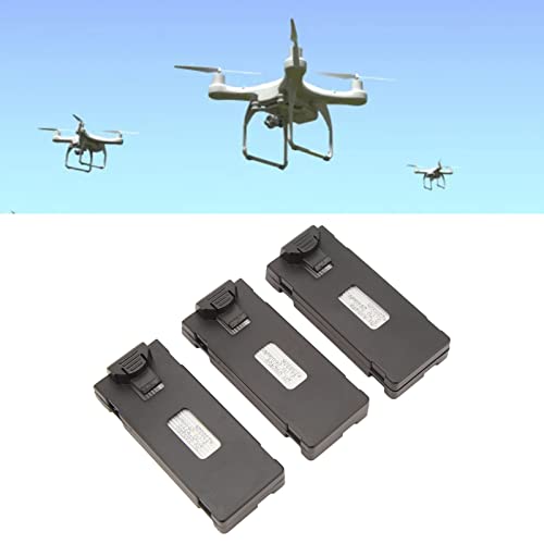 3 Lithium Batteries for E88 E525 RC Drones