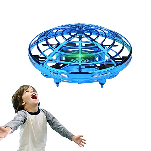 WALLE Mini Hand UFO LED Light Spinner Drone