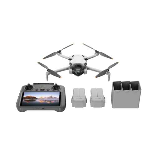 DJI Mini 4 Pro Combo: 4K HDR Drone, 34-Min Flight