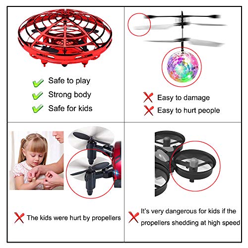 BOMPOW Hand Controlled Mini Drone for Kids