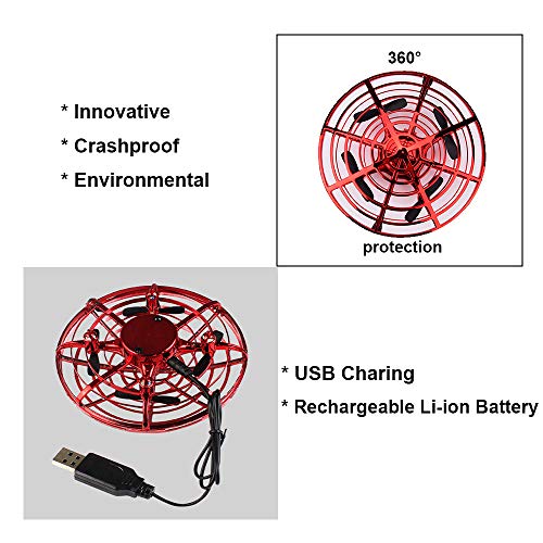 BOMPOW Hand Controlled Mini Drone for Kids