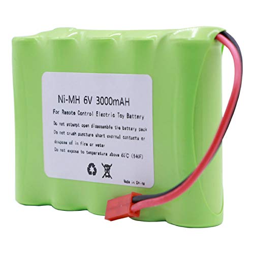 6V 3000mAh Battery Pack with JST Plug - 2PCS