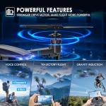 H24 Foldable Drone with 1080P HD Camera