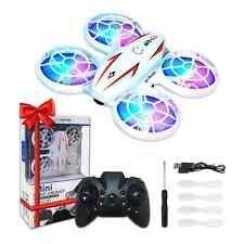 Febfoxs Mini Drone for Kids with LED Lights