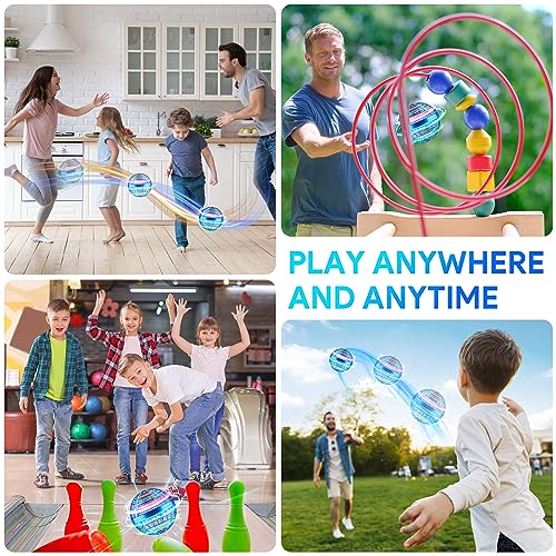 Hand Controlled LED Flying Orb Ball - Kids' Smart Drone