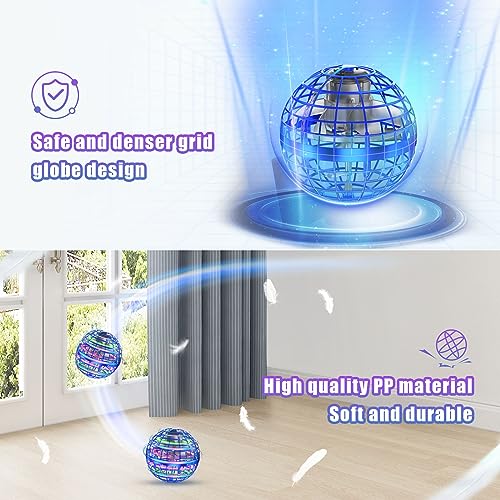 XINHOME UFO Flying Ball Toy - Blue
