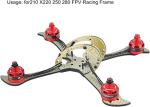 DX2205 2300KV Brushless Motors for Racing Drones