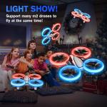 Kids Mini Drone with LED Lights and 3 Batteries