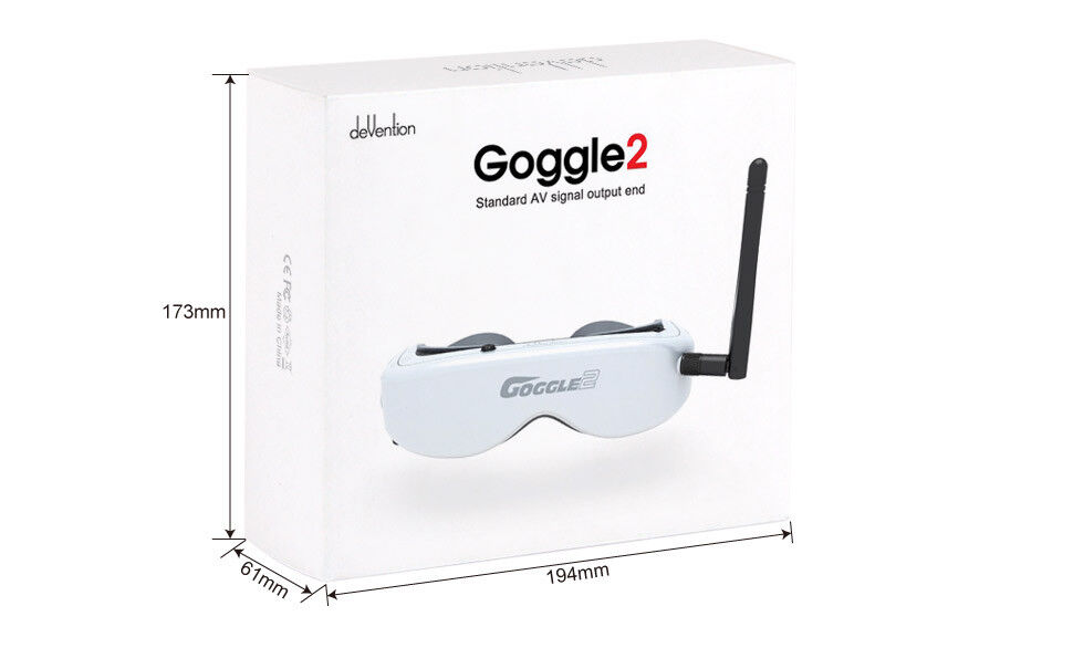 Walkera FPV Goggle 2 for Drone Racing
