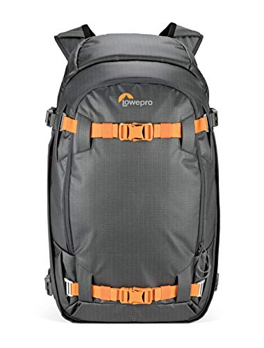 Grey All-Weather Camera Backpack for Professionals