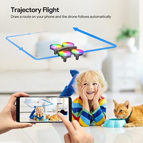 Tomzon A23W 1080P Mini LED Drone for Kids