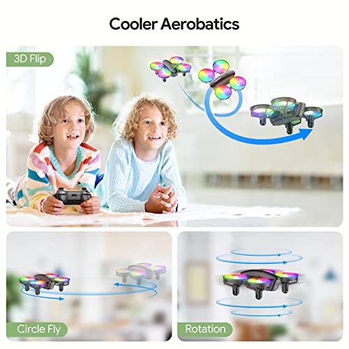 Tomzon A23W 1080P Mini LED Drone for Kids