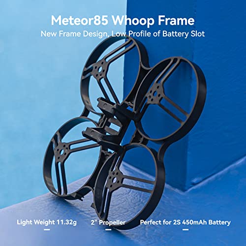 BETAFPV Meteor85 Brushless Whoop Frame Kit - Black/Grey