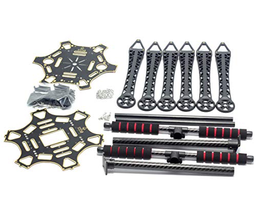 FPV S550 Hexacopter Frame with Carbon Landing Gear