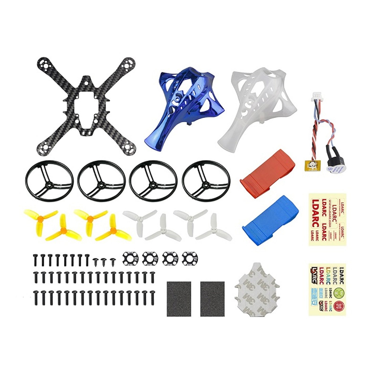 125mm FPV Racing Drone Kit - 3" Propellers