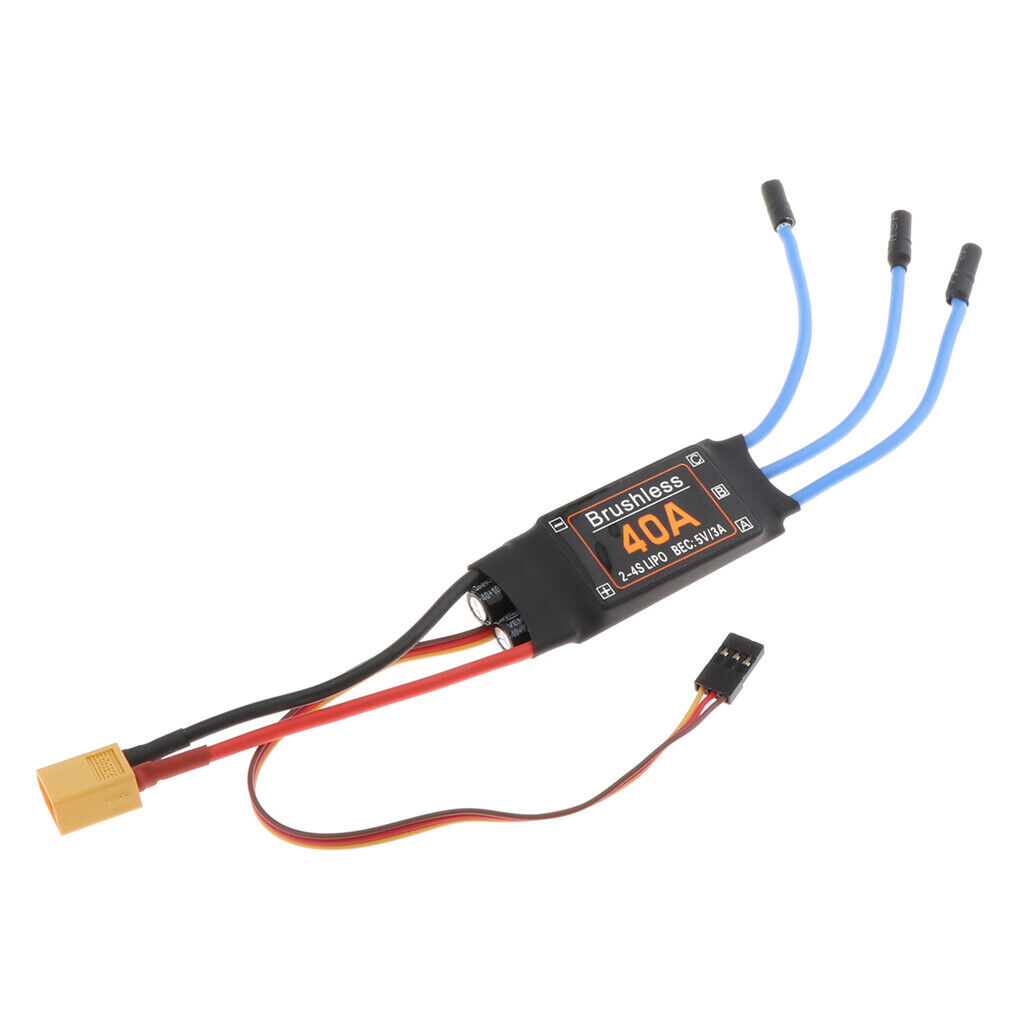 40A Brushless ESC for Quadcopter Drones
