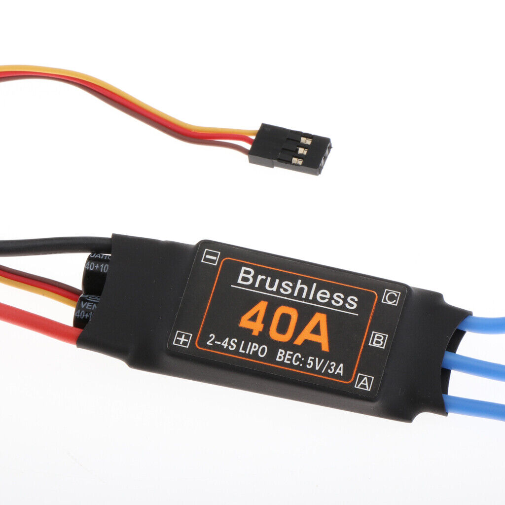 40A Brushless ESC for Quadcopter Drones