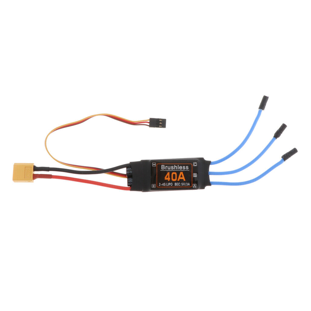 40A Brushless ESC for Quadcopter Drones