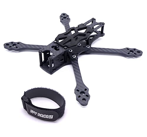 Carbon Fiber Racing Drone Frame Kit DJI Support
