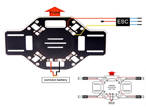 YoungRC F450 Quadcopter Frame with Landing Skid