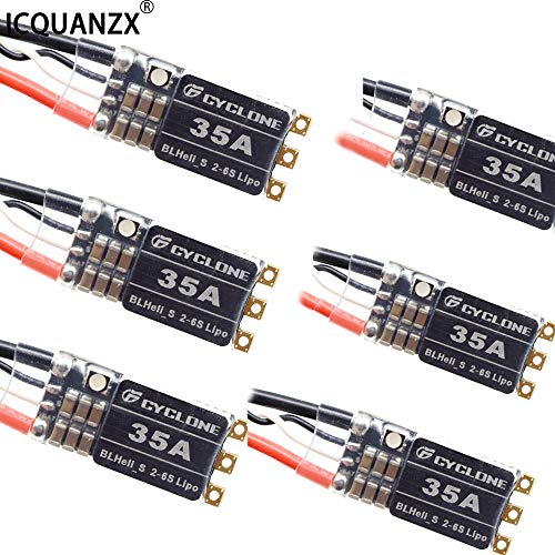 ICQUANZX 35A Opto Electronic Speed Controller 4pcs