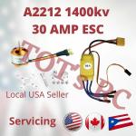 A2212 1400KV Motor with 30A ESC for Drones