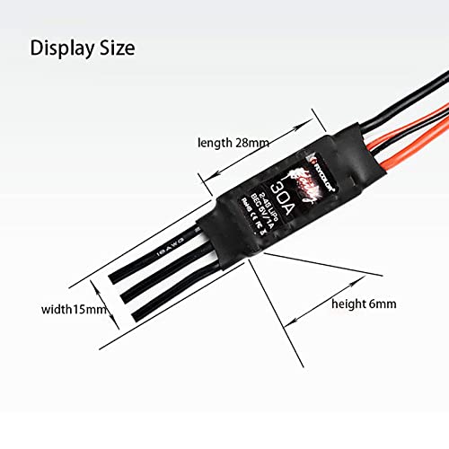 FLYCOLOR 30A Brushless ESC with BEC for Drones
