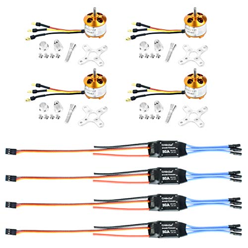 QWinOut Brushless Motor + ESC + Connectors Set