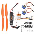 1250KV Brushless Motor with ESC and Servo