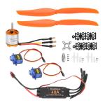 1250KV Brushless Motor with ESC and Servo