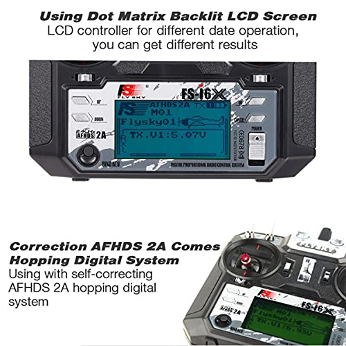 10CH 2.4GHz RC Transmitter with Receiver Upgrade Cable