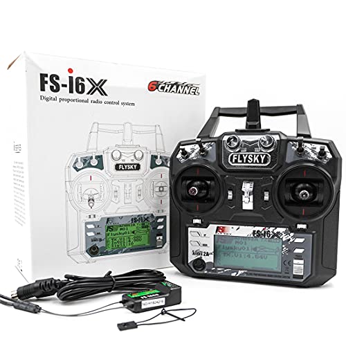10CH 2.4GHz RC Transmitter with Receiver Upgrade Cable