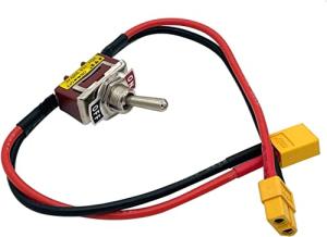 High Current XT60/Deans Switch for RC Batteries