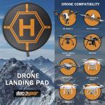 Deco Gear 31.5-Inch Drone Landing Pad with Case
