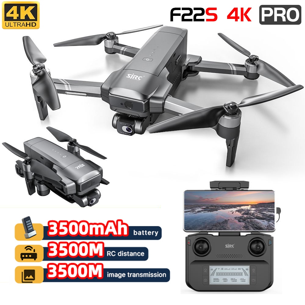 F22S PRO 4K Camera Drone with Obstacle Avoidance