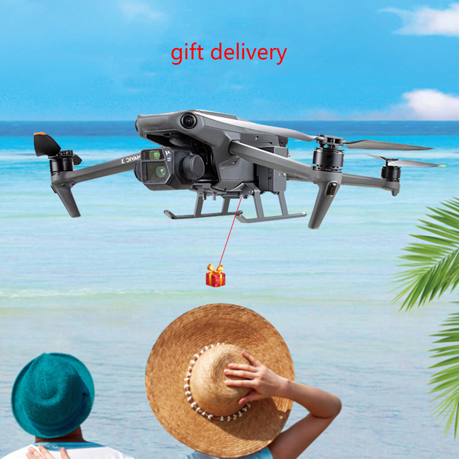 Mavic 3 Drone Airdrop Landing Gear System