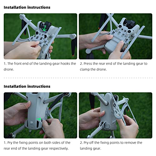 HeiyRC Landing Gear Extensions for DJI Mini 3 Pro