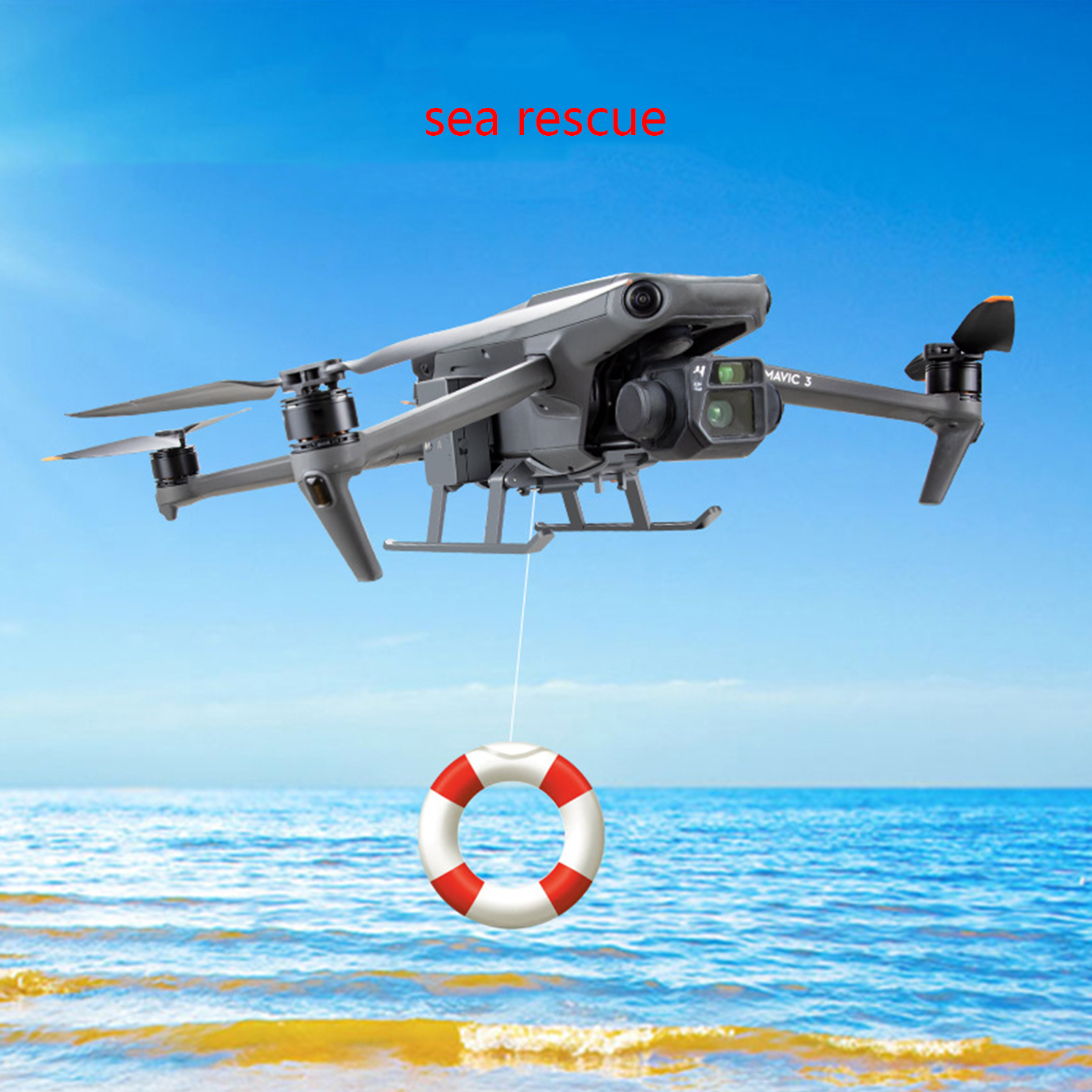 Mavic 3 Drone Airdrop Landing Gear System