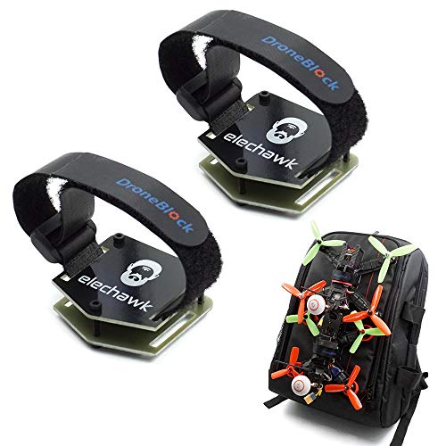 FPV Drone Backpack Mount Bundle with Straps