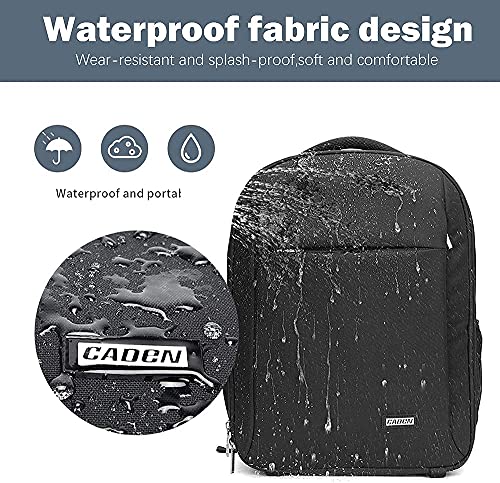 Waterproof Drone and Camera Backpack with Laptop Compartment