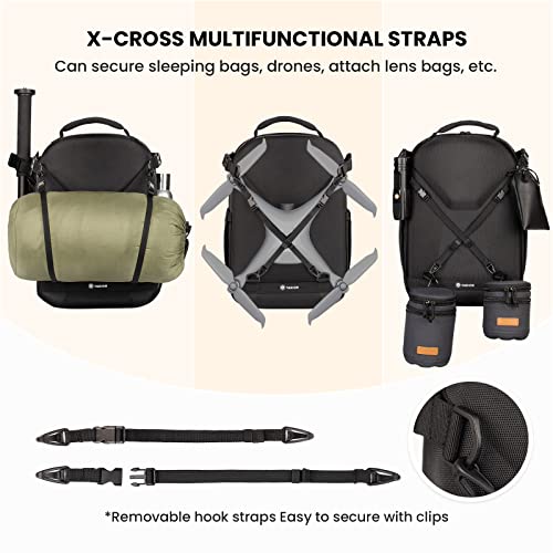TARION Hard Shell Camera Backpack for Drones