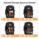 MOSISO Tactical Camera Backpack for DSLR and Laptop