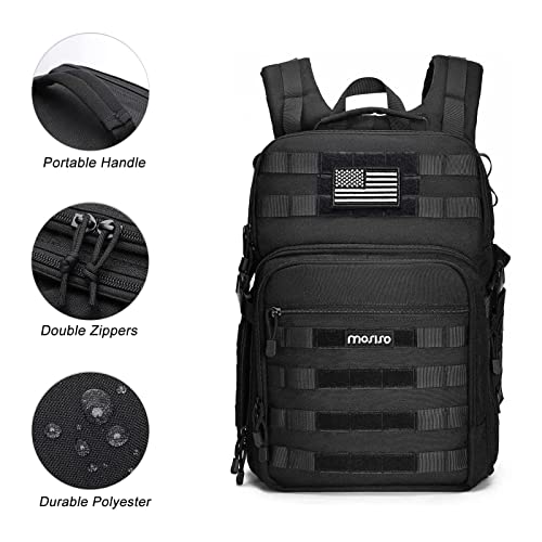 MOSISO Tactical DSLR Camera Backpack with Tripod Holder